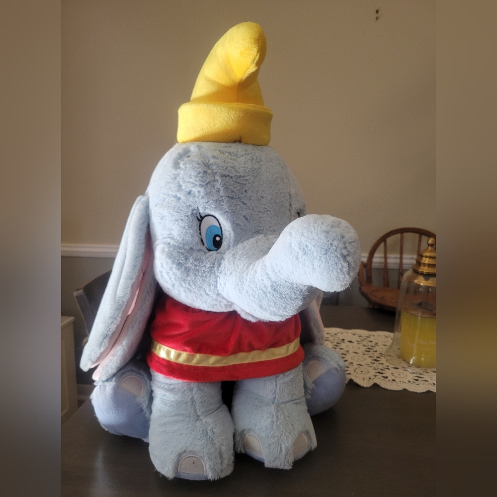 1989 RARE Disney DUMBO giant Plush